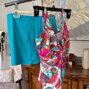 Vibrant Paisley One-Piece Swimsuit